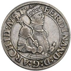 1/2 Thaler - Ferdinand II of Tyrol