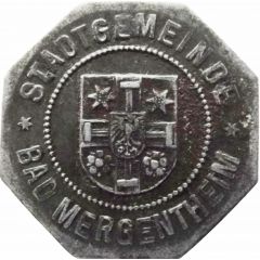 50 Pfennig - Bad Mergentheim