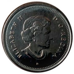 25 Cents - Elizabeth II Canada Day