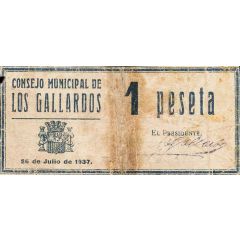 1 Peseta Los Gallardos