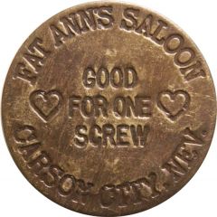 Token - Fat Ann`s Saloon