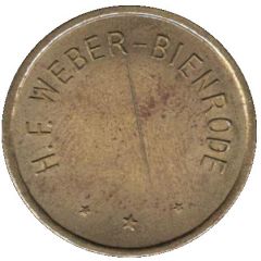 Amusement Token - HF Weber-Bienrode