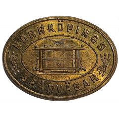 10 Öre - Tram Token Norrköpings Spårvägar Norrkoping