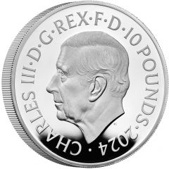 10 Pounds - Charles III Death Star II, Silver Proof