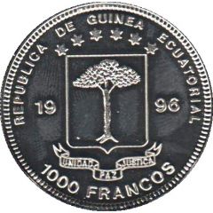 1000 Francos CFA Olympic Games Stamp
