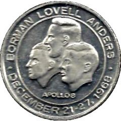 Manned Flight Awareness Medal - Apollo 8