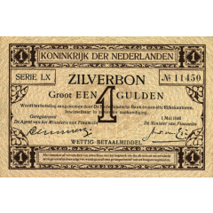 1 Gulden Silver Voucher