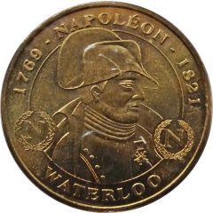 Monnaie de Paris Tourist Token - Waterloo Buste de Napoléon