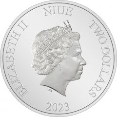 2 Dollars - Elizabeth II Posthumous, Year of the Rabbit