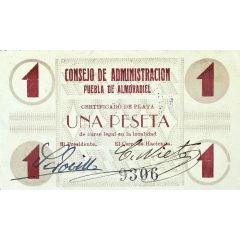 1 Peseta Puebla de Almoradiel