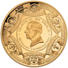 100 Dollars - Charles III Monarchs of Britain