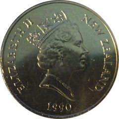 20 Cents - Elizabeth II 3rd portrait, Pukaki