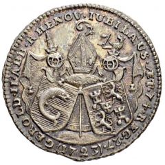 Ducat - Gerold II von Zurlauben Off-Metal Strike