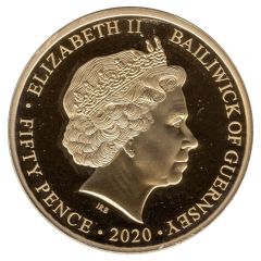50 Pence - Elizabeth II RAF - Mosquito