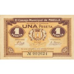 1 Peseta Maella