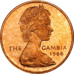 1 Penny - Elizabeth II 2nd portrait
