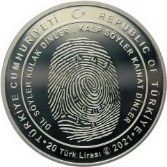 20 Lira Yunus Emre and the Year of Turkish language