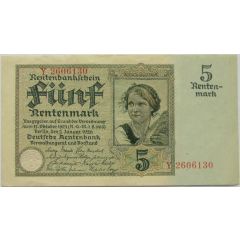 5 Rentenmark Rentenbank