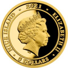 5 Dollars - Elizabeth II Wolf
