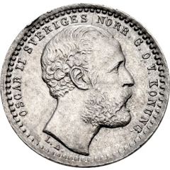 10 Öre - Oscar II