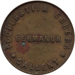 5 Centimos - Cooperativa Obrera Germanor