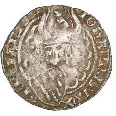 Groschen with helmeted shield - John IV