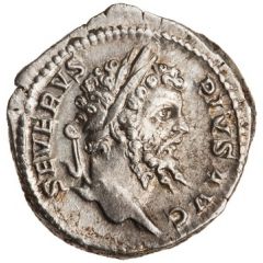 Denarius - Septimius Severus P M TR P XIIII COS III P P