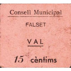 15 Céntimos Falset