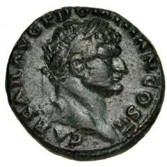 As - Domitian VICTORIA AVGVSTI S C, Victory