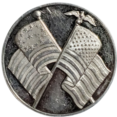 Medal - Postmasters of America US Flags