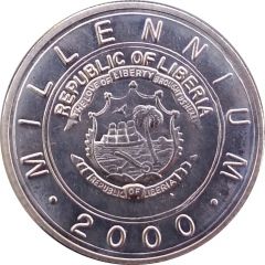 5 Dollars Year of the Dragon, Type I