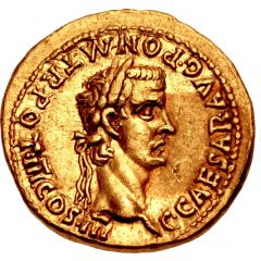 Aureus - Caligula tribute to Agrippina the Elder, AGRIPPINA MAT C CAES AVG GERM