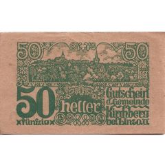 50 Heller Kirchberg bei Linz