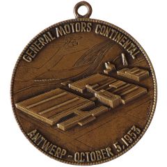 Medal - General Motors Antwerp