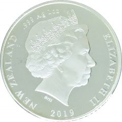 1 Dollar - Elizabeth II 4th Portrait, Brown Kiwi