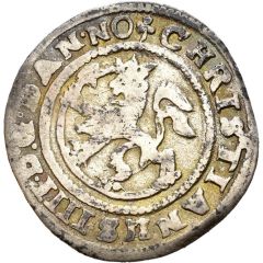 8 Skilling - Christian IV Type B, mintmark on both sides