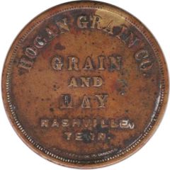 Token - Hogan Grain Company Nashville, Tennessee
