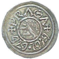 Czechoslovakia - Prague Millennium Hammered Dinar 1929
