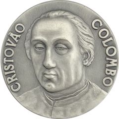 Medal - Famous Explorer`s and their ship`s Cristovao Colombo `Santa Maria`