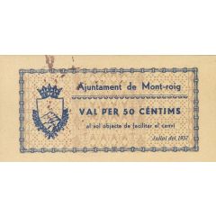 50 Céntimos Mont-roig