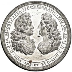 Medal - Peace of Baden Map of Europe