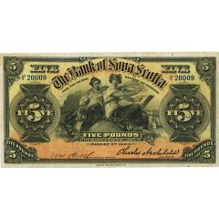 5 Pounds Bank of Nova Scotia
