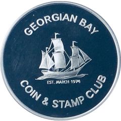 Token - Georgian Bay Coin and Stamp Club Silver