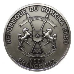 5000 Francs CFA Smilodon