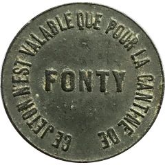 10 Centimes - Cantine du fort d'Asnières