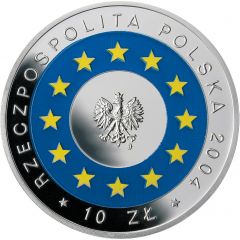 10 Zlotys Wstąpienie Polski do Unii Europejskiej