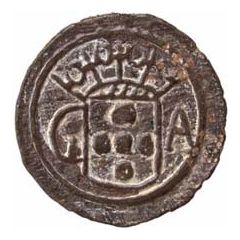 1 Bazaruco - Filipe II Goa mint