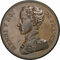 Module de 5 Francs 1830 - Henri V