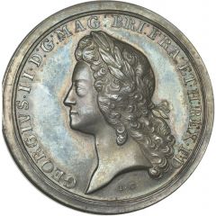 Medal - George II Treaty of Vienna, silver