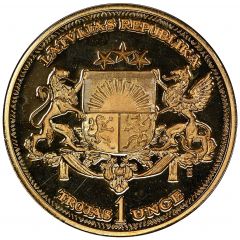 1 Ounce 70th Anniversary of Independence